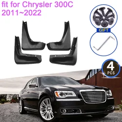 Mudguards for Chrysler 300C 300 C 2011~2022 Accessories 2012 2013 2014 2015 2016 2017 Mud Flaps Front Rear Wheels Fender Splash
