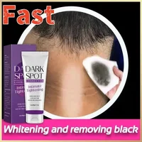 Crème blanchissante pour le corps, parties intimes, aisselles, genoux, cuisses, mélanine intérieure, Lotion éclaircissante, peau foncée, soins pour le corps blancs sains 4