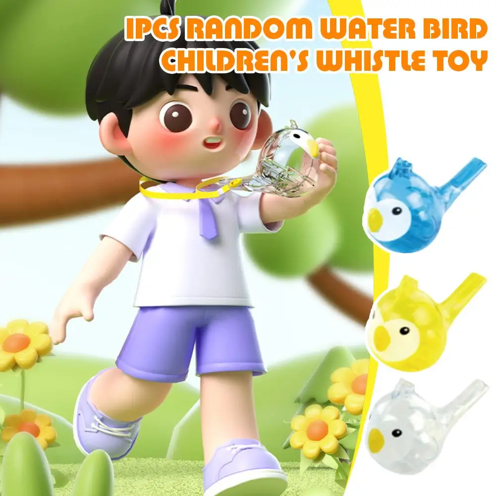 3Pcs/Set Bird Water Whistle Colorful Bird Water Whistle Pipe Bird Pipe Funny Toy For Kids Birthdays Gifts Accessories New