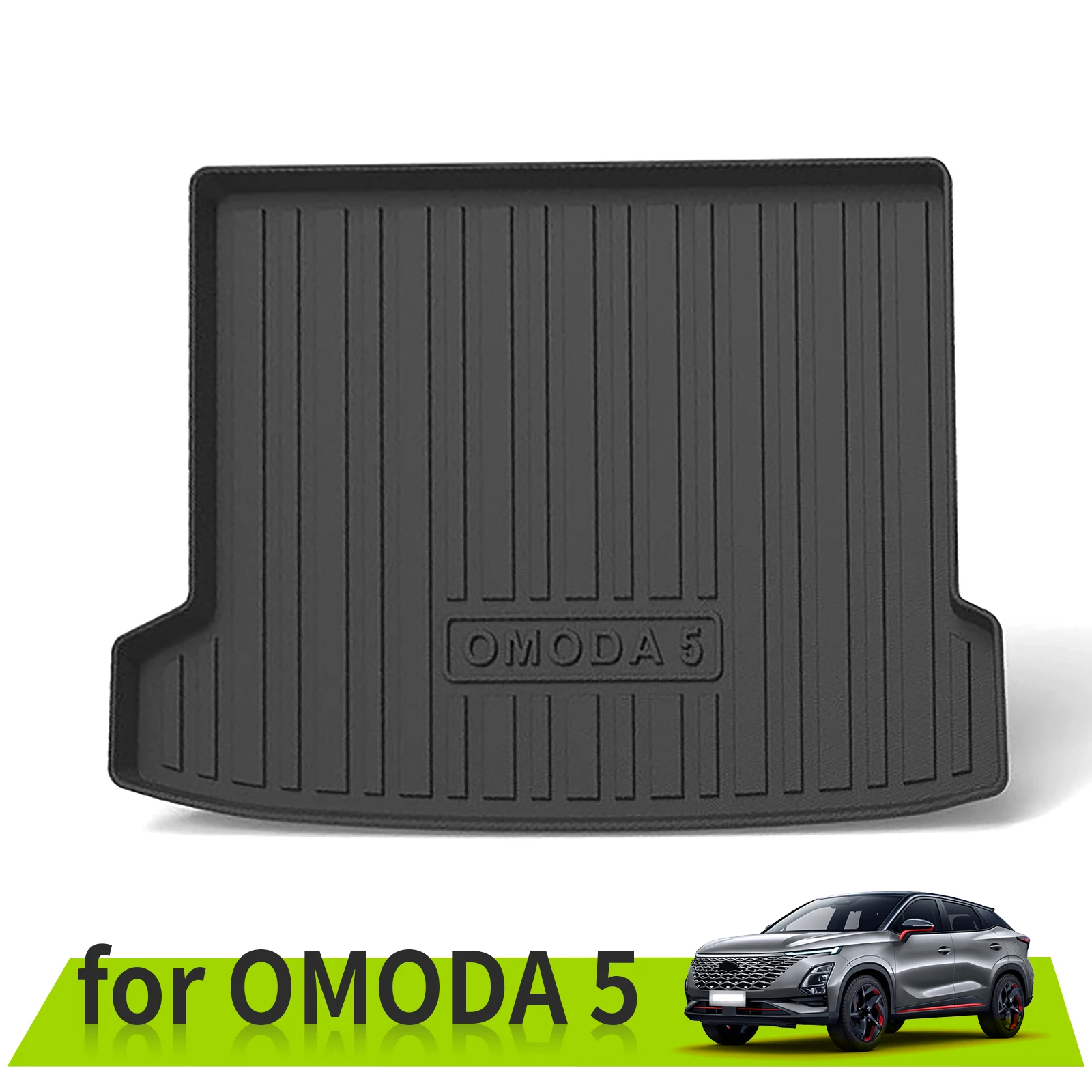 

for Chery Omoda 5 Trunk Backrest Pad TPE 2022 2023 2024 Car Floor Mats