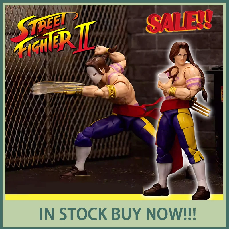 

New In Stock Jada Toys Blanka Sagat Vega Street Fighter Wave 4 Anime Action Figure Collection Model Toy Birthday Gift Custom