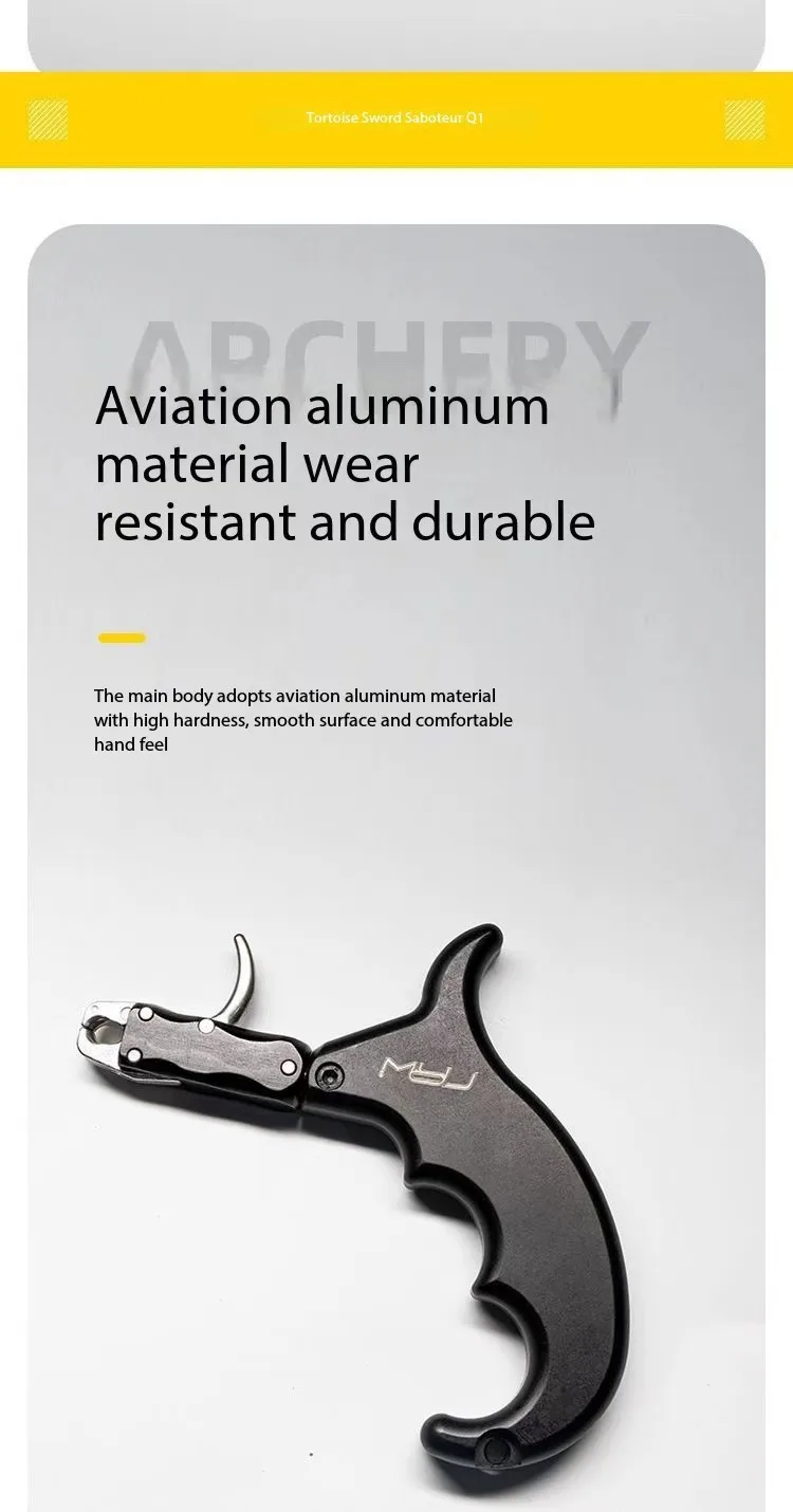 قوس مركب جديد بأربعة أصابع، جهاز قبضة وتحرير، نوع المشبك، متخصص في المنافسة التنافسية، الاستخدام العالمي #3