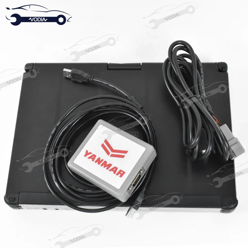 

High Quality Yanmar Diagnostic Tool For Yanmar Diesel Engine Excavator Tractor Marine Generator Diagnostic Tool and CFC2 laptop