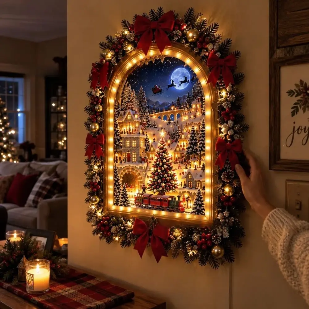 holiday-decoration-animated-christmas-portal-light-up-led-led-wall-lamp-wall-lamp-glowing-night-light-bedroom