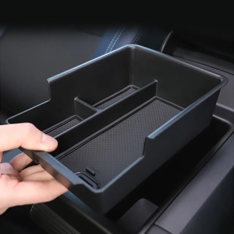 Vtear Interior Car Console Armrest Organizer Tray Center Storage Box Decoration Styling  Accessories For GAC GS3 Trumpchi 2024