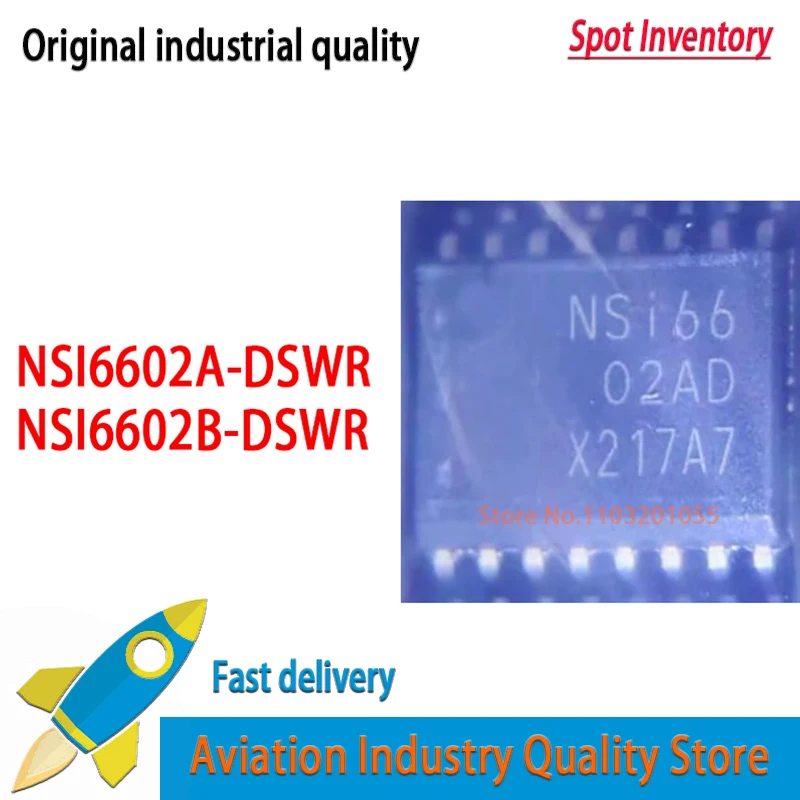 1~500pcs/lot 100% New NSI6602A-DSWR NSI6602B-DSWR NSI6602AD NSI6602BD NSI6602 NSI66 sop-16  New Original  In Stock