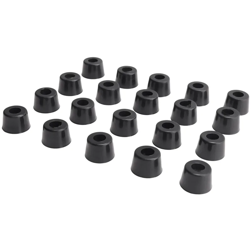 

ABWP-Rubber Anti Vibration Isolator Absorber Base Foot Pad 60Pcs Black