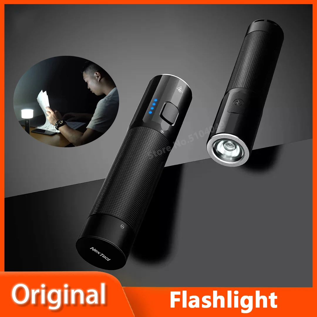 

YOUPIN Nextool Outdoor Glare Flashlight Xiaozhi Portable Mini 1200lm IPX4 Waterproof Type-C Rechargeable Replaceable Battery