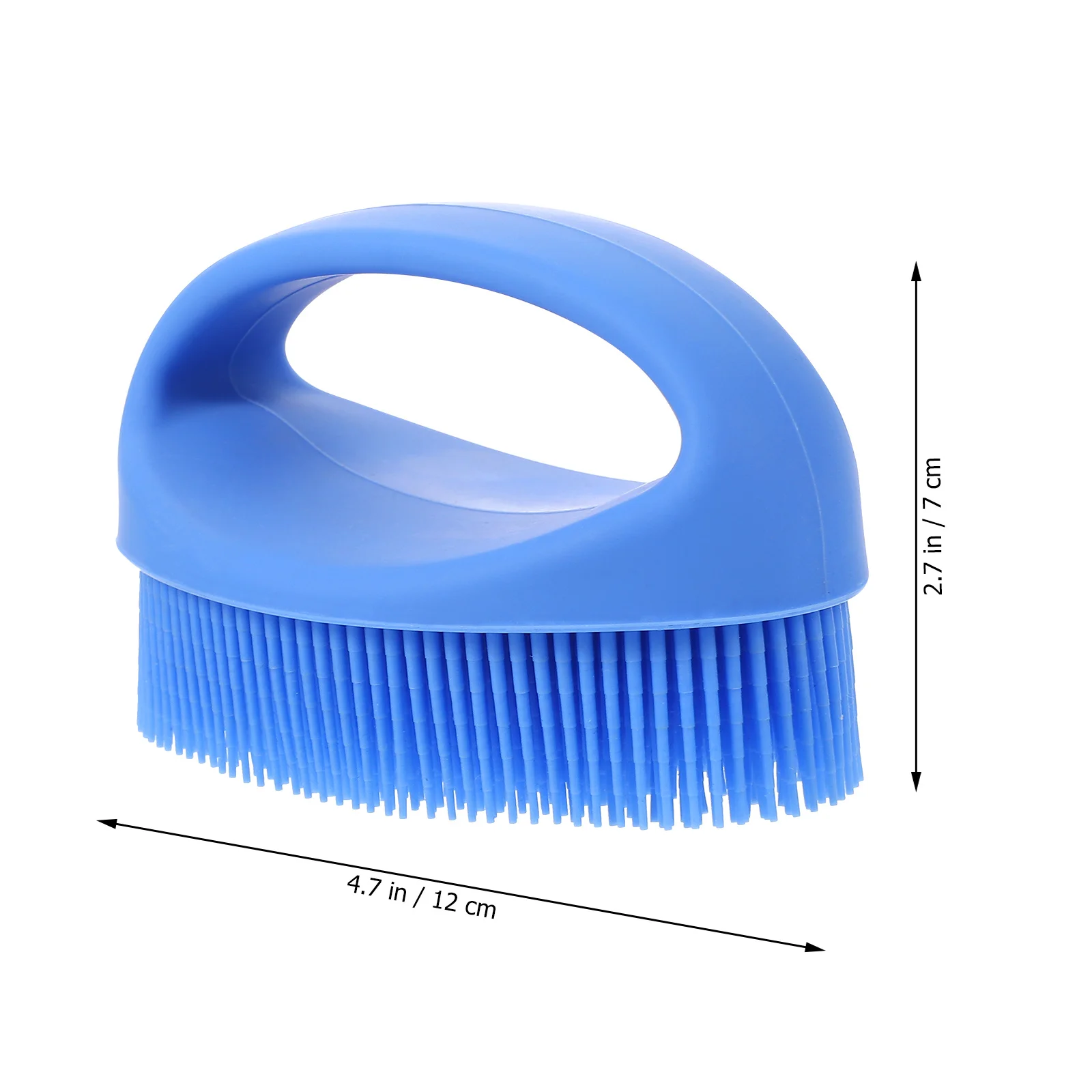 

Silicone Bath Brush Gentle Exfoliating Massaging Body Scrubber For Shower Handheld Soft Skin Care Tool For Sensitive Skin