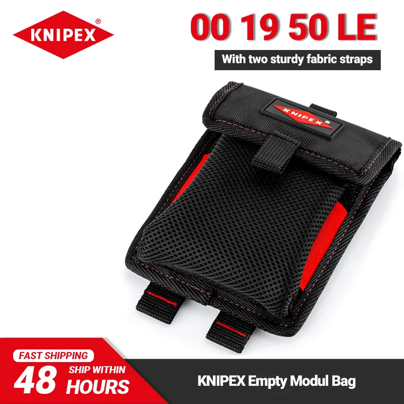 KNIPEX 00 19 50 LE Modul Bag Empty  for 00 21 50 Modular X18 Tool 116Grams Low Weight and Durable