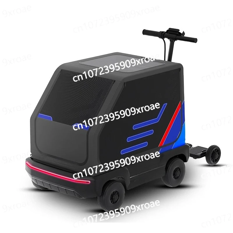 

Electric Pet Cart, Medium and Large Dogs Go Out Electric Power Remote Control Trolley Foldable