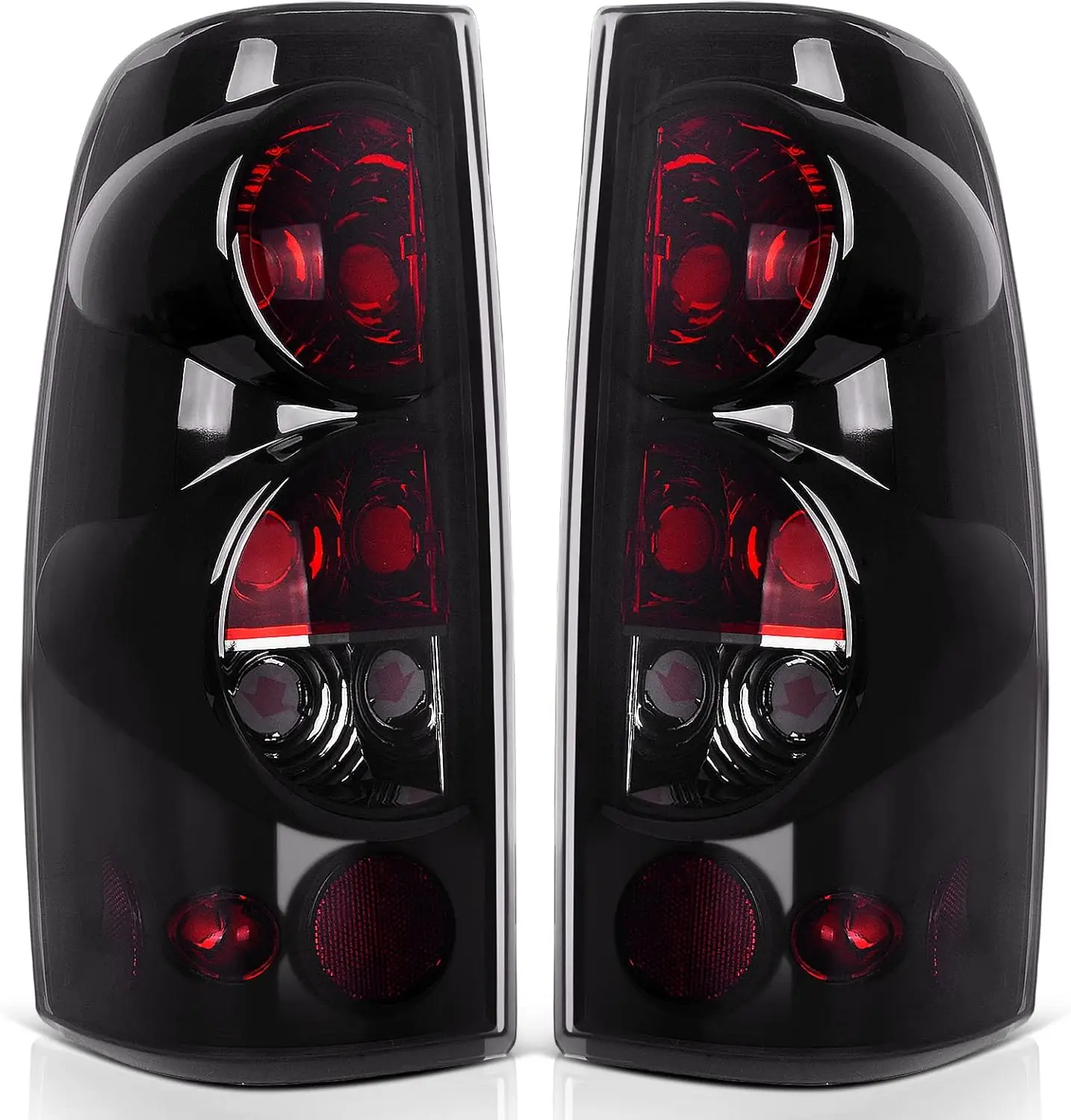 

Tail Lights for 1999-2006 Chevy Silverado 1500-3500 & 2007 Classic, GMC Sierra 1500-3500, OE-Smoke Lens
