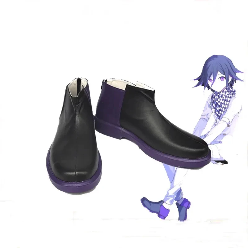 

TYV55Danganronpa Danganronpa V3 Killing Harmony Kokichi Oma Cosplay Boots Shoes Custom MadeL]]L25