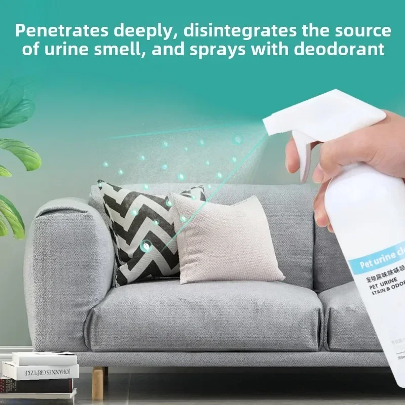 

500ml Cat Urine Dog Urine Pet Biological Enzyme Deodorant Dog Cat Indoor Deodorant Spray