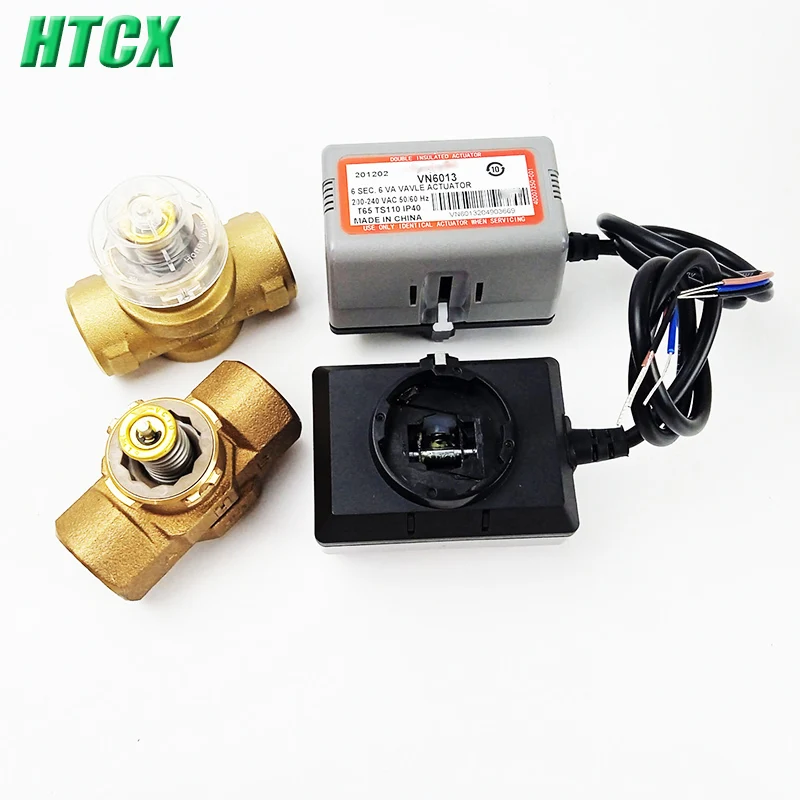 New Electric two-way water valve VN6013AJC1000T DN20  VN6013APC1000T DN25  VC6013AJC1000T DN20  VC6013APC1000T DN25