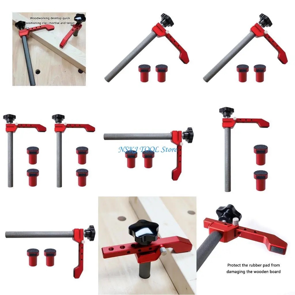 

L8RC Aluminum Benches Dog Clamp 20mm /19mm for Secure Hold in Woodworking Application