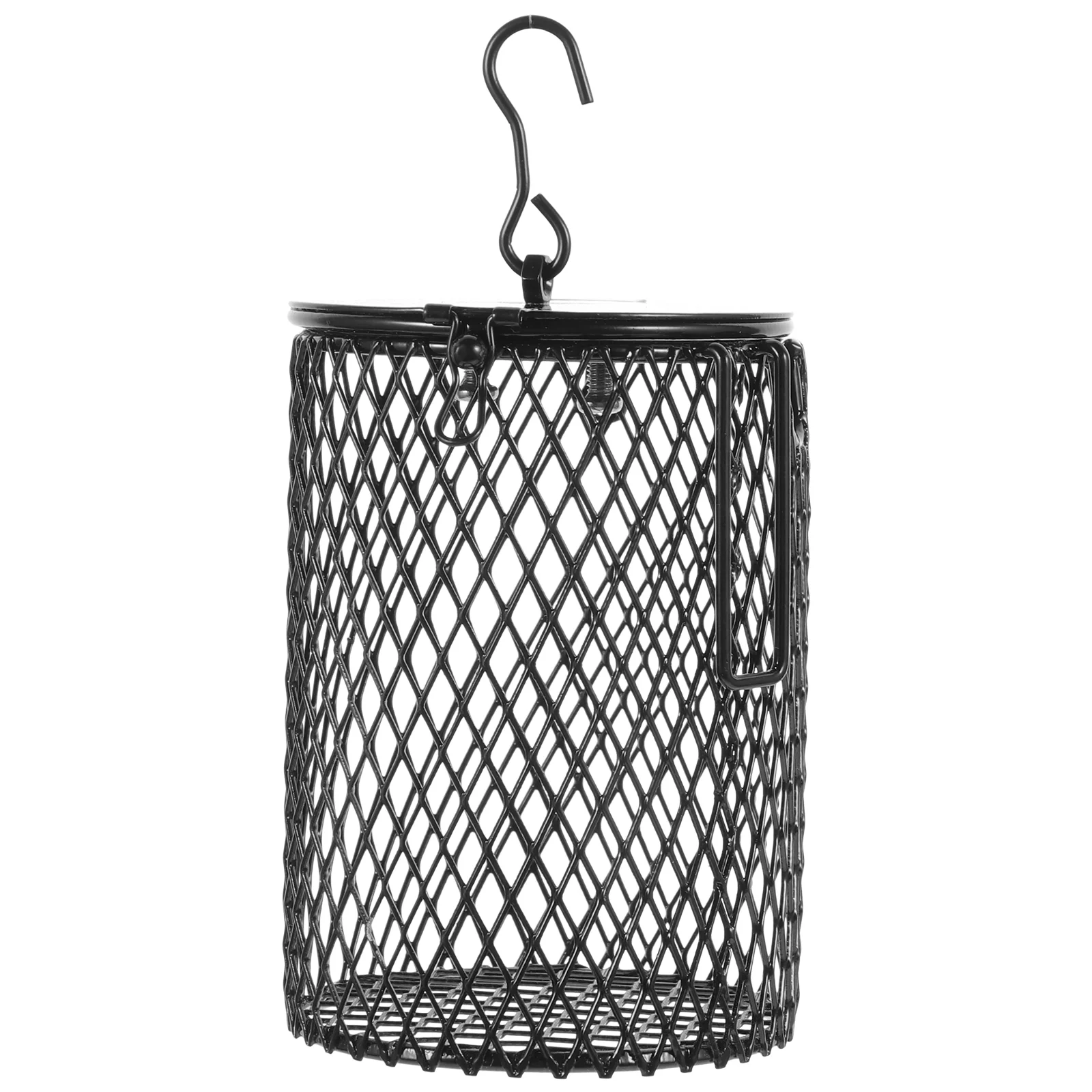 

Heat Lamp Heater Grille Shade Craft Mesh Cover Black Metal Reptile Supplies Animals