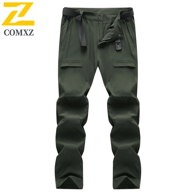 2025 Nuovi Uomini Pantaloni di Carica Impermeabile Traspirante Resistente All'usura Elastico Abbigliamento Da Lavoro Pantaloni a Gamba Dritta Campo All'aperto Escursionismo Pantaloni Da Uomo