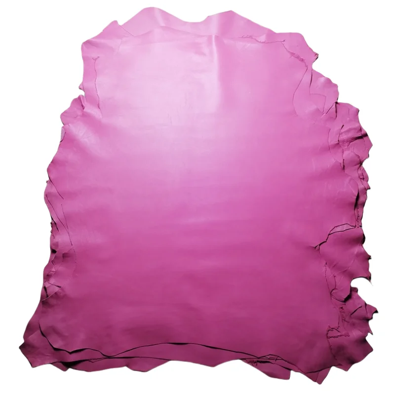

1mm Pink Sheepskin. First Layer Leather. Real Leather Fabric. Handmade DIY For Leather Clothing. A Throw Pillow. Whole Sheepskin