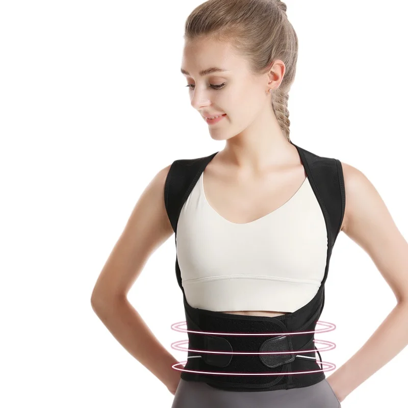 Back Brace Posture Corrector for Women and Men, Shoulder Straightener Adjustable Full Back Support Upper and Lower Pain Relief