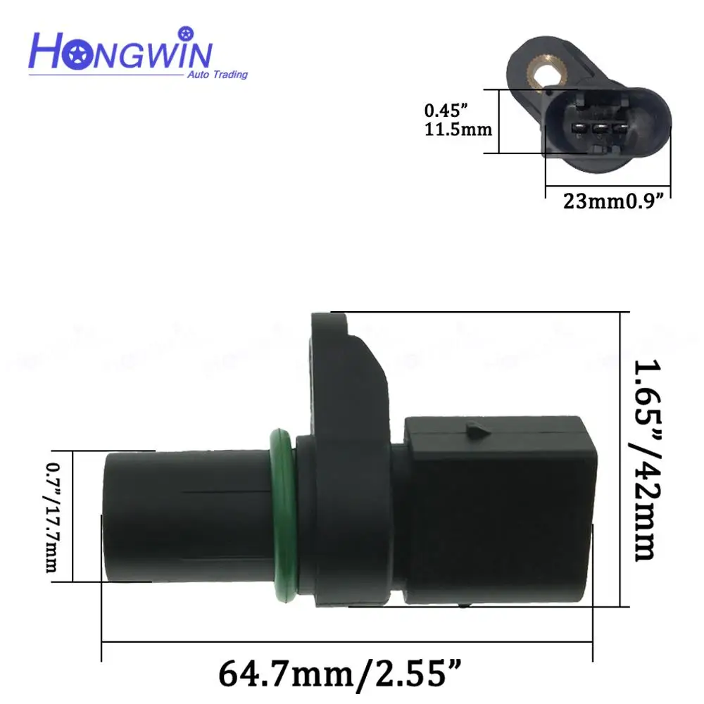 13627548994 New Engine Crankshaft Position Sensor Fits BMW E46 E81 E83 E85 E87 E91 E92 X5 545i 550i 745i 750i 760i 12147503140