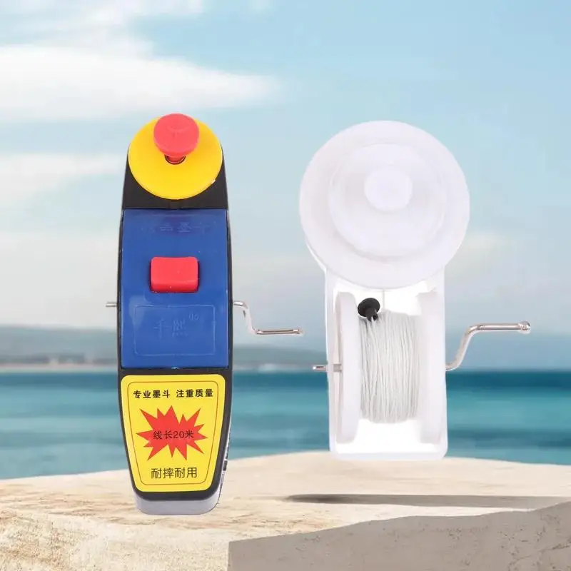 เครื่องมืองานไม้: เครื่องหมายหมึกแบบพกพาที่ทนทานและทนทานสําหรับช่างไม้และการก่อสร้าง