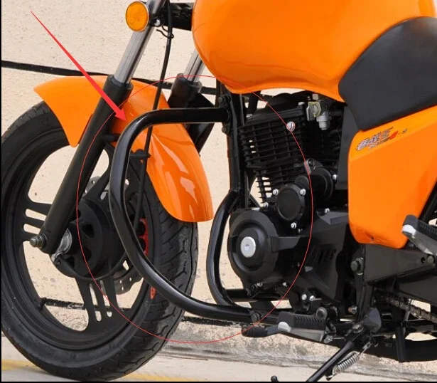 For Free shipping for earth eagle king street DD150G DD125G - 3-3 special bumper bar insurance protection rod