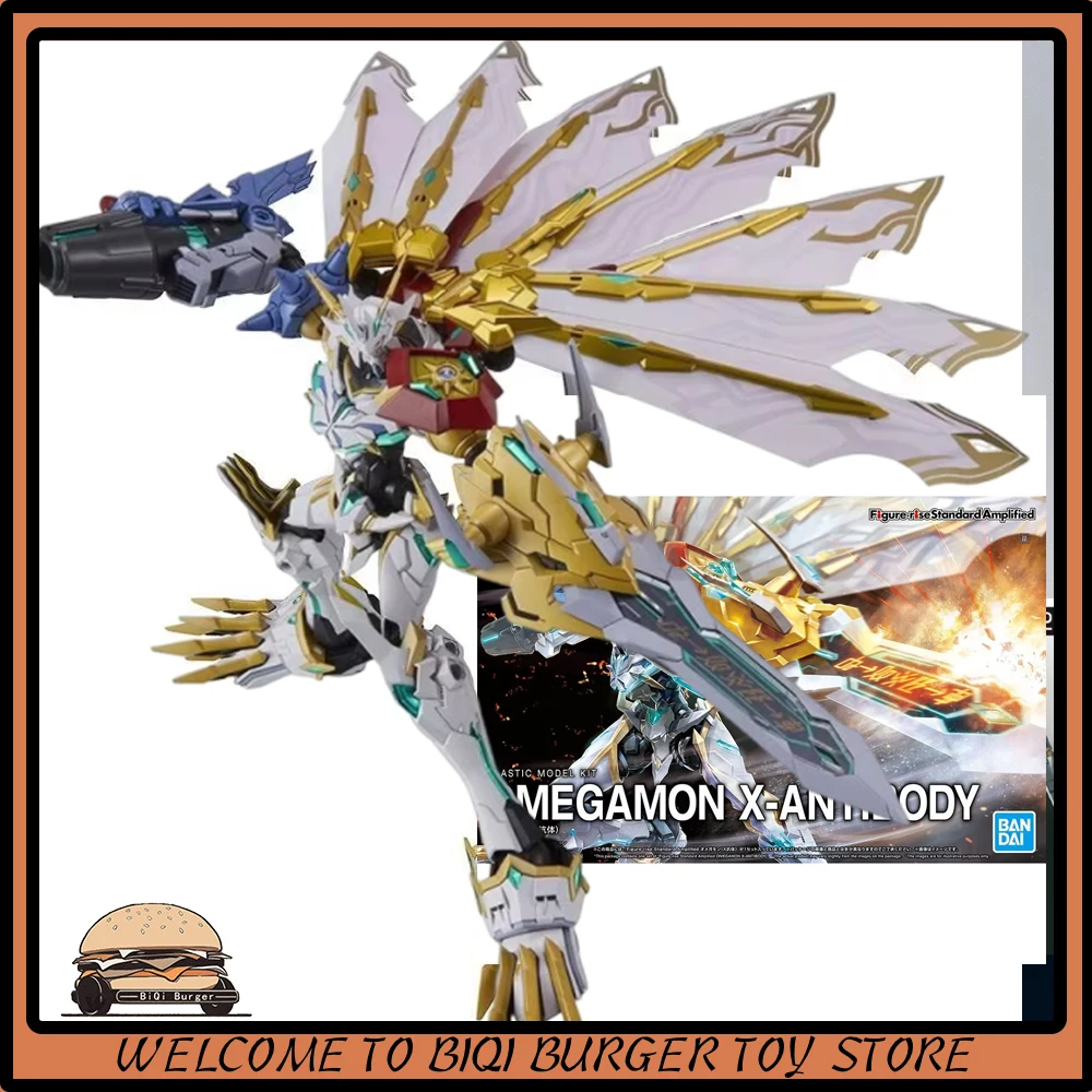 

Original Digimon Adventure Omegamon X-Antibody Action Figure Figure-rise Standard Amplified Collection Model Collection Toy