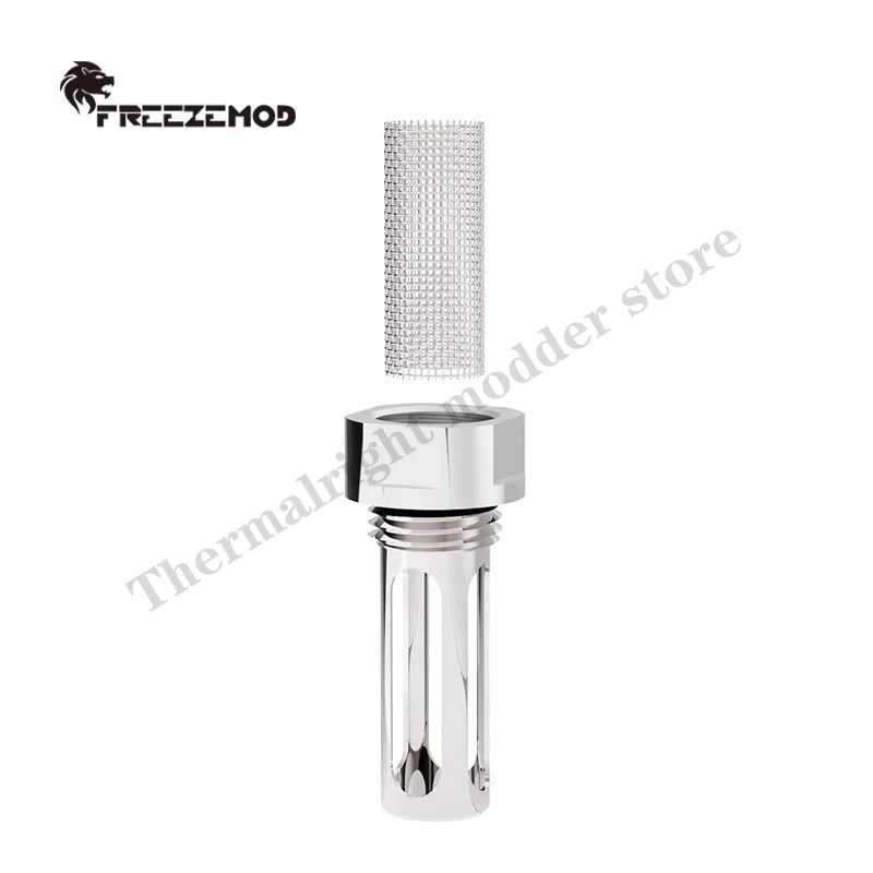 FREEZEMOD Water Cooling Filter, Reservoir Built-in For Medical & Industrial Cooler Impurity Filtering 30 Mesh, GLQ-CNZ
