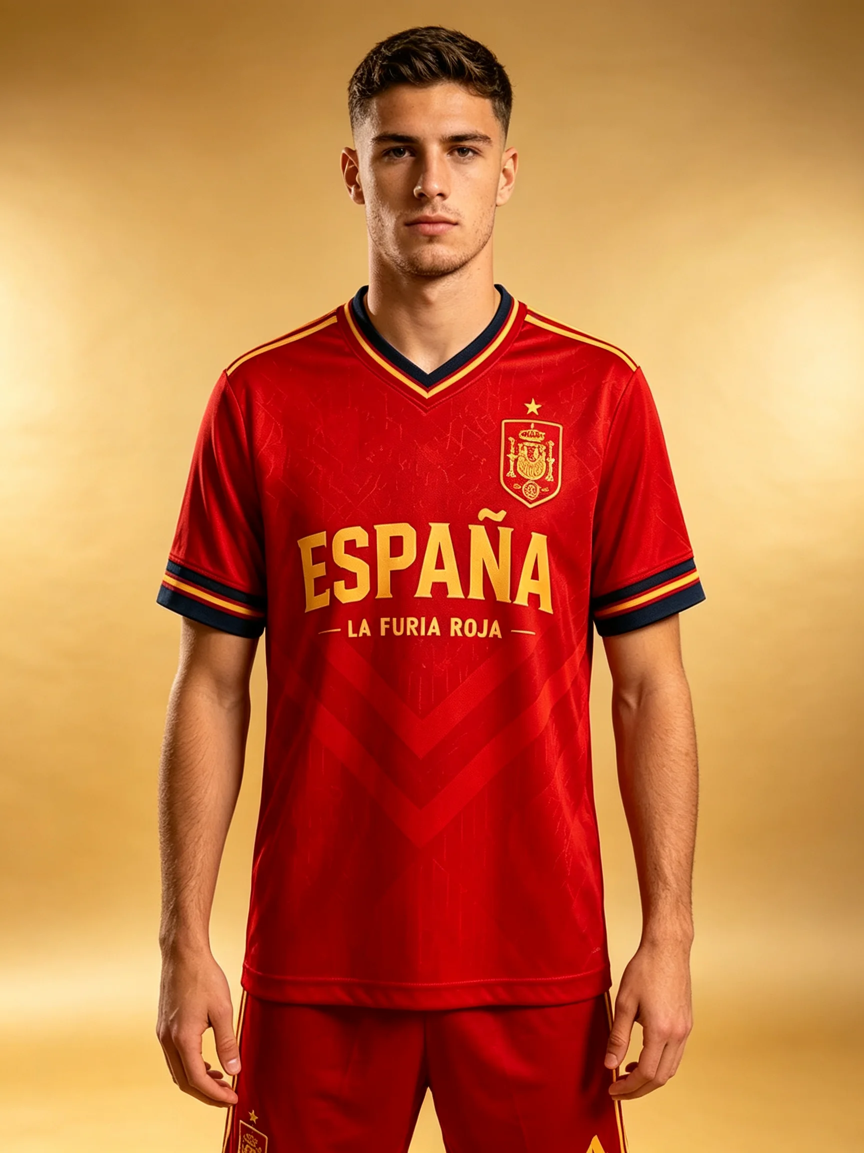 2026 New Spain ESPANA No.10 Soccer Jersey Unisex Quick Dry Breathable Football Training T-Shirt LA FURIA ROJA