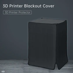 DLP LCD 광 경화 3D 프린터 Elegoo Anycubic Phrozen CREALITY 3D 용 방화 먼지 빛 및 단열 보호 커버