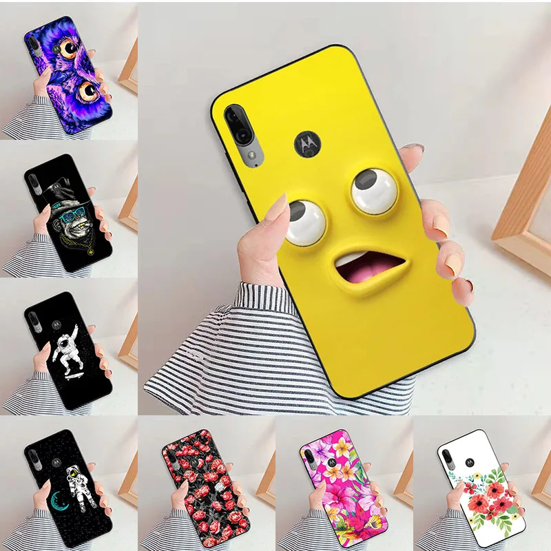 For Motorola Moto E6 Plus E6S 2019 Case Matte Silicone For Moto E6 MotoE6 Plus Case Cover Fashion TPU Protective Back Shell