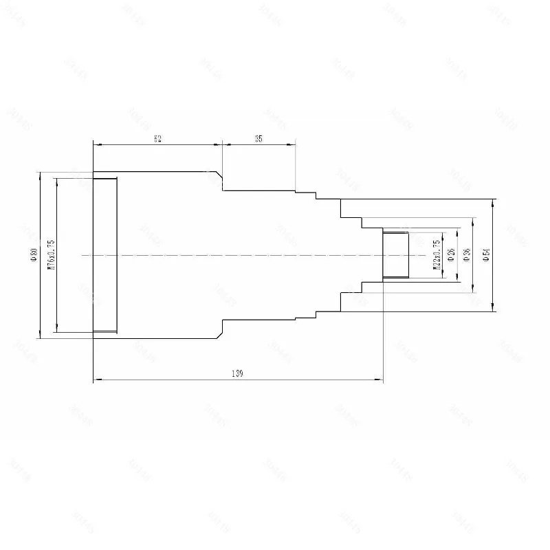 60mm, 70mm, and 100mm Laser Beam Expander Fiber Optic Beam Expander