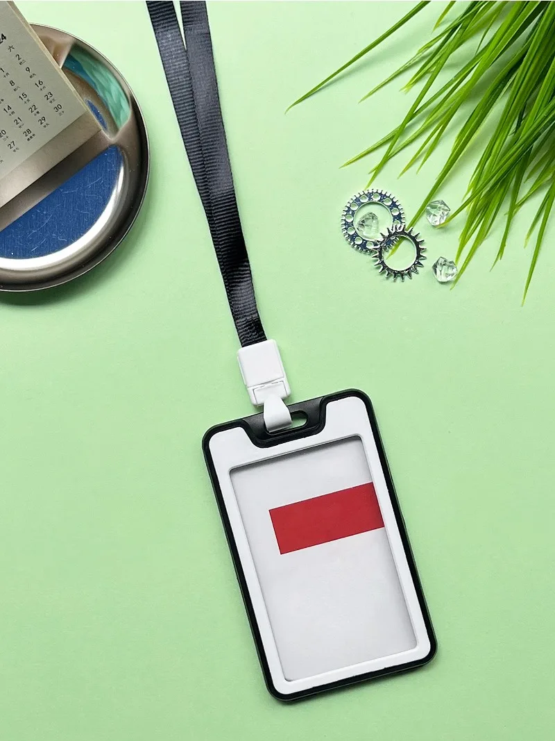 

School Supply Student Pass Card Men And Women Keyrings Credential Holder Card Straps Lanyard Card Holder