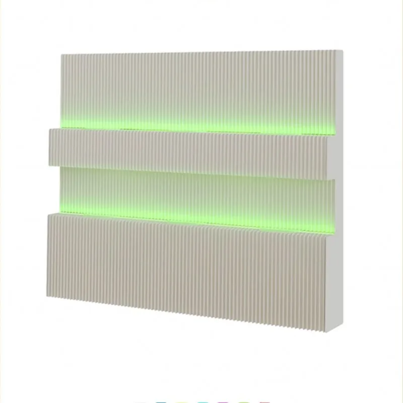 Led Luminous Paper Screen Partition Exhibition Layout Background Board Clothing Store Accessories Partition Wall Room Divider