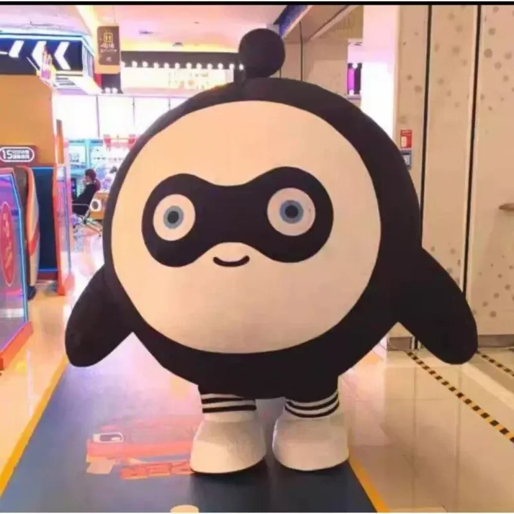 Inflatable Egg Mascot Costume Adult Plush Suit Cartoon Character For Event Performance No Battery No Charger