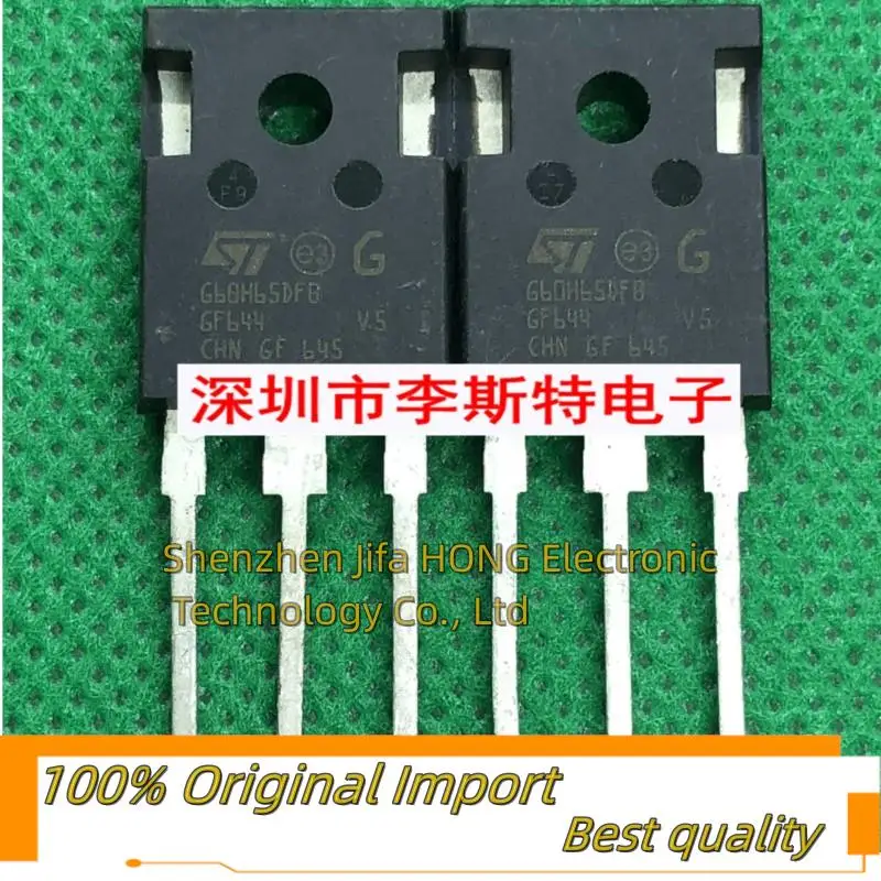 10PCS/Lot G60H65DFB STGW60H65DFB TO-247 650V 60A Best Quality