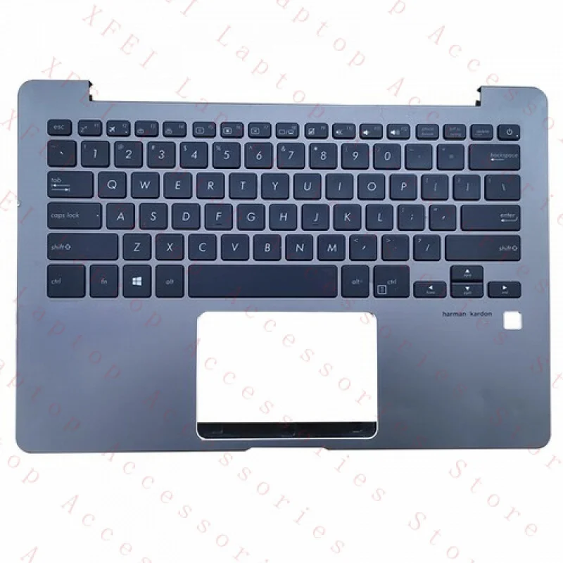 

F Palmrest for ASUS ZenBook UX331 UX331UN UX331UA U3100 U3100U Keyboard US Grey