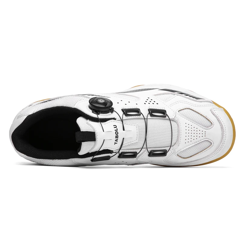 Chaussures de badminton pour hommes et femmes, baskets de volley-ball professionnelles, chaussures de tennis de table respirantes et légères, sports