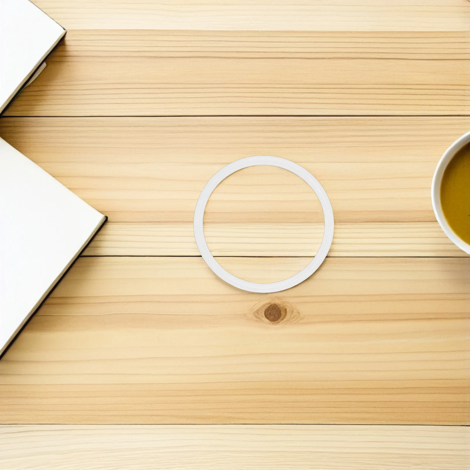 

4 шт., уплотнительное кольцо для бутылок, аксессуары для чашек, силиконовые кольца для крышек, многоразовые, белые, 60 мм, внешняя, 50 мм, внутренняя толщина 026