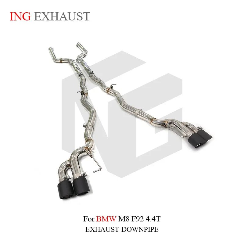 

for BMW M8 F92 4.4T 304 straight exhaust, catback optional,rust-proof and high-temperature resistant, power upgrade