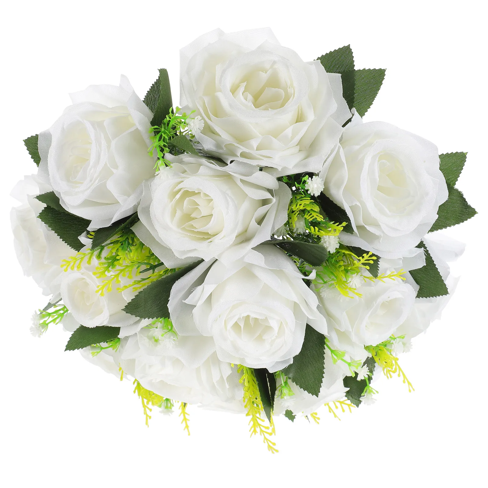 

Artificial Flower Balls Rose Decorative Home Wedding Centerpiece Fake Flowers Bouquet Table Ball Decors