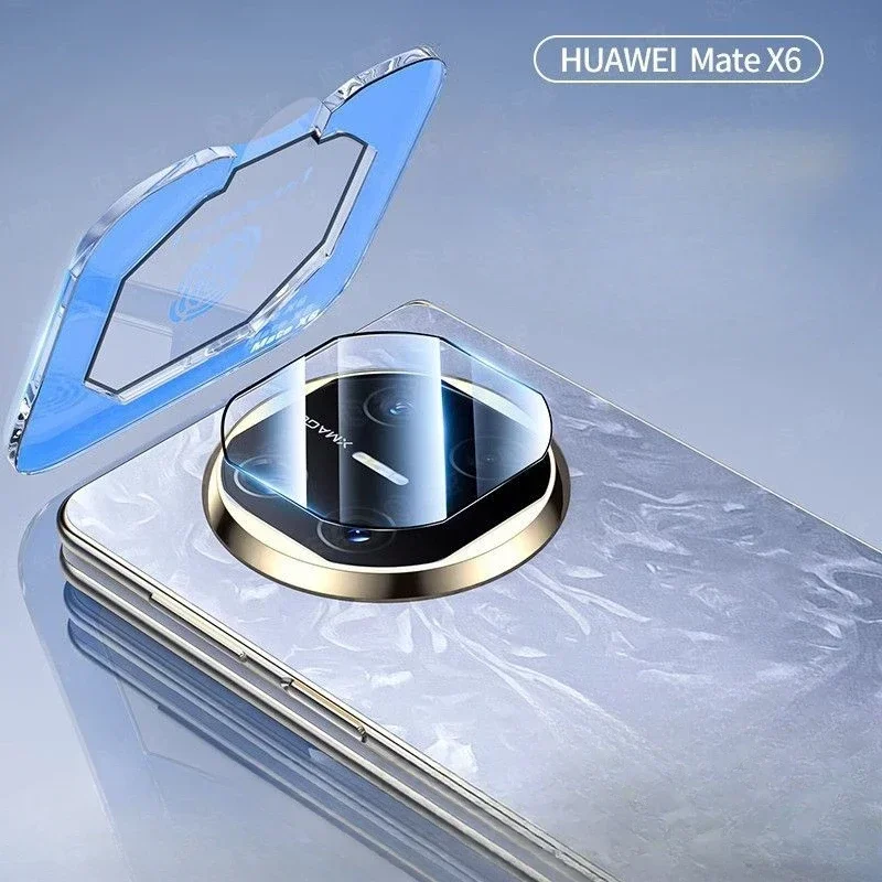 

Для Huawei Mate X6 пленка для позиционирования объектива, антибликовая защита объектива камеры для HUAWEI Matex6 X 6, полноклеевое стекло камеры