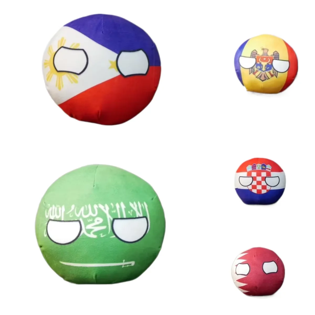 

Плюшевая игрушка Polandball 9/20 см, плюшевая кукла-подвеска Countryball (Филиппины, Ватикан, Молдова), украшение для дома
