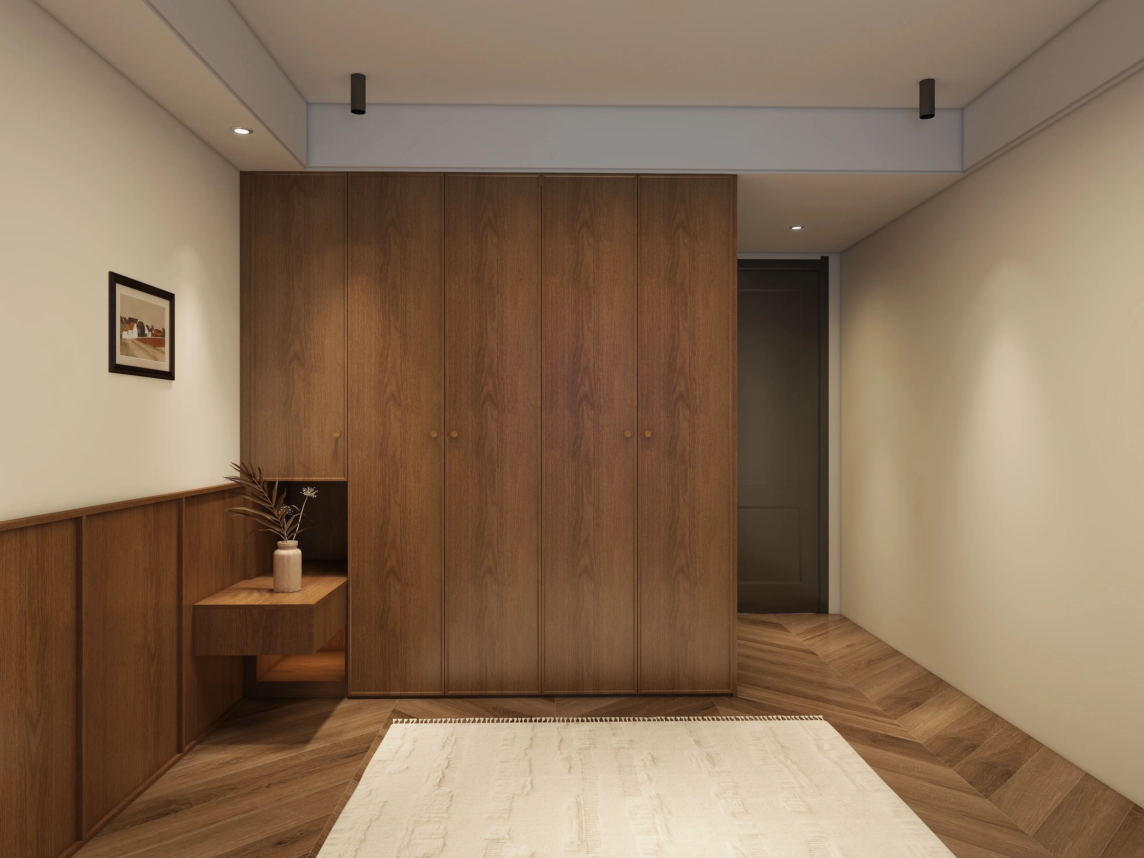 Armoire Wardrobe Closet System Wardrobe Bedroom Furniture Modern Bedroom Wardrobe Wooden Walk in Closet Custom Closet for Clothe
