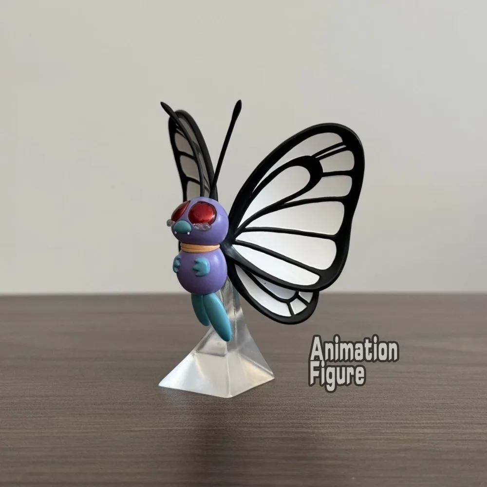 6.5cm/2.56in Anime Pokemon Figure Butterfree Action Figures Pvc Collection Model Toys for Children Gifts