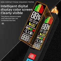 BSIDE Phase Sequence Continuity Detector, Non-Contact Induction Pen, Voltage Indicator Meter, Usb Rechargeable Battery