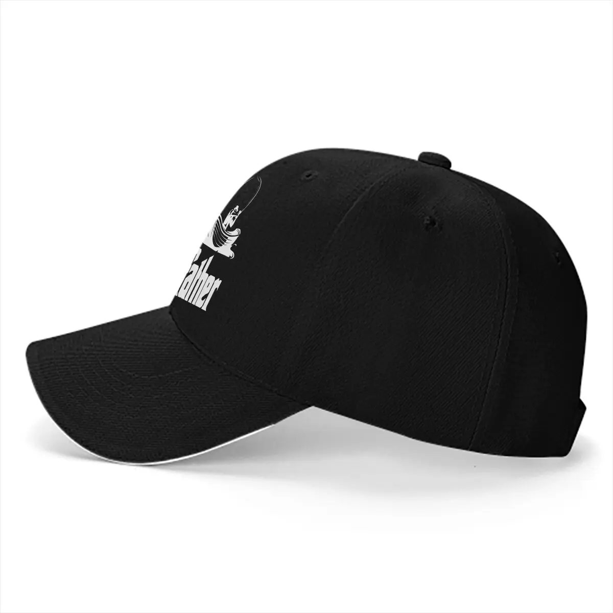 The Rodfather Baseball Caps Peaked Cap Fly Fishing Sun Shade Hats for Men Women