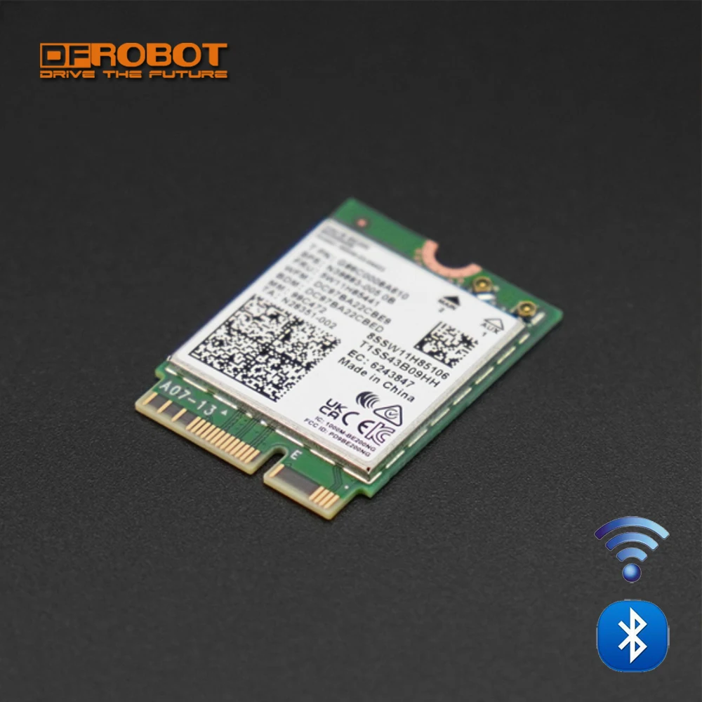 M.2 E Key WiFi7 Bluetooth 5.4 Intel BE200 Wireless Network Card 8774Mbps 2.4/5.8G/6G MU-MIMO WPA4 for LattePanda Sigma PC Laptop