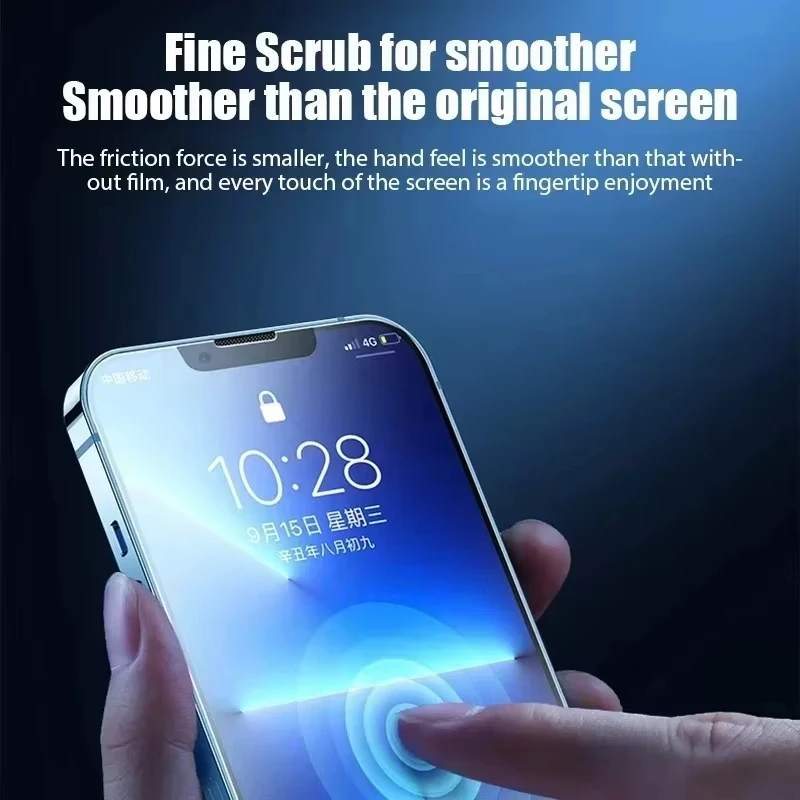 واقي شاشة غير لامع لهاتف Poco X6 X4 X5 F5 M6 Pro من الزجاج المقسى لهاتف Xiaomi Redmi Note 8 9 10 11 12 13 Pro 10C 13C 10T 12S A3